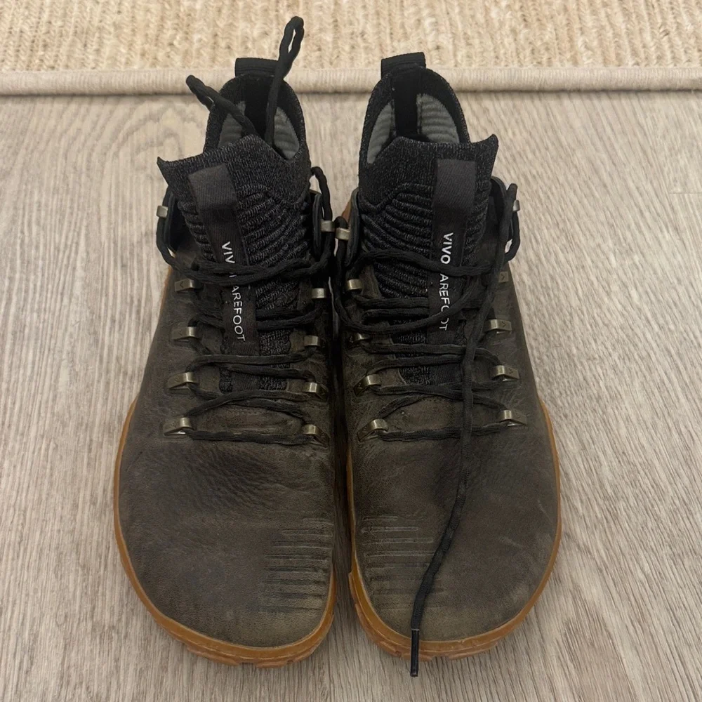 Vivo Barefoot magma Forest ESG, women’s leather and wool hiking barefoot shoes - Picture 1 of 4